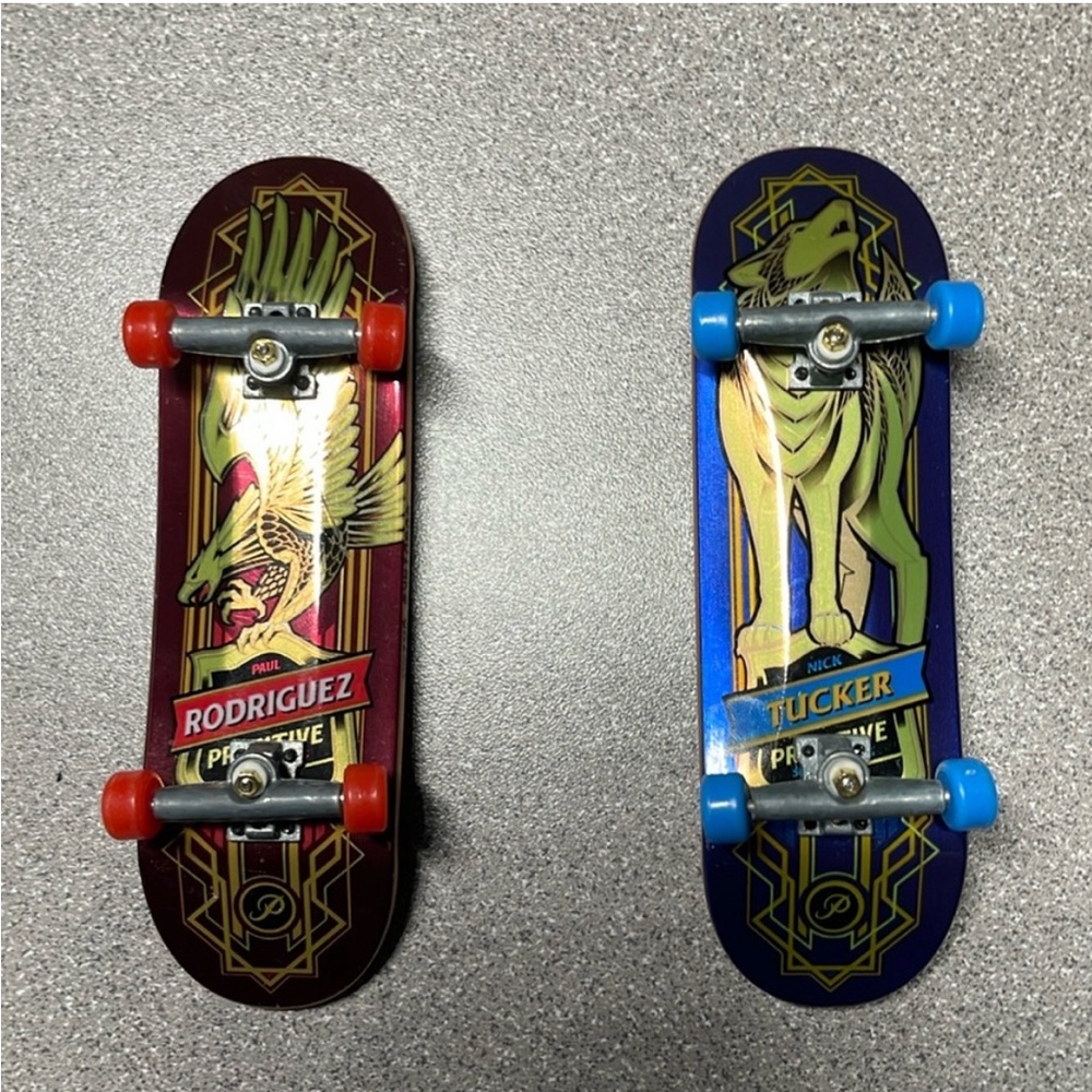 Tech Deck Mini Skateboards Featuring Paul Rodrigues and Nick Tucker